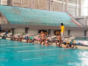 33 Atlet Renang Papua Latihan di Palembang Jelang Peparnas XVII