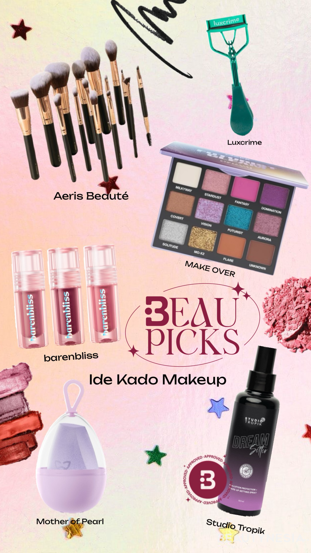 BeauPicks: Rekomendasi Kado untuk Teman yang Hobi Makeup