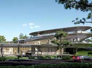 Desain Kantor Bank BUMN Pakai Konsep Ramah Lingkungan, Atap Bisa Dipakai Jadi...