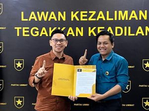Partai Ummat Resmi Usung Farin-Khairatun di Pilbup Lombok Barat 2024
