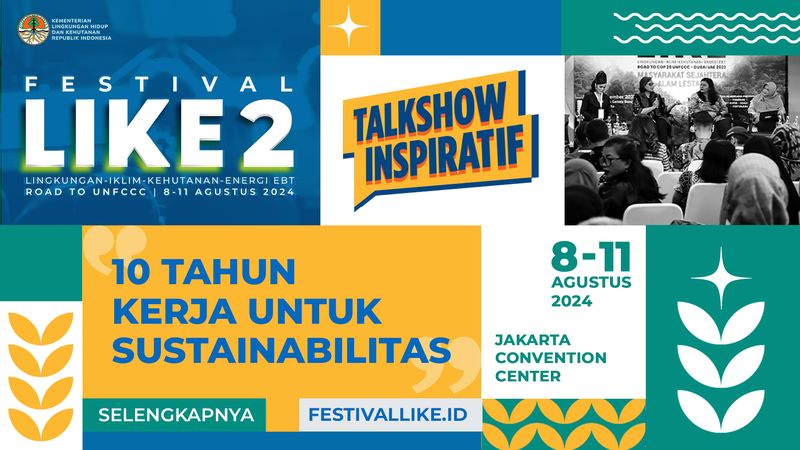 Talkshow Dekarbonisasi-Industri EV Hadir di Festival LIKE 2, Ini Jadwalnya