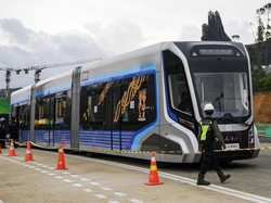 Kereta Tanpa Rel di IKN Ditarget Bisa Operasi Tanpa Masinis Oktober