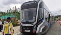 Ini Potret Kereta Tanpa Rel yang Mau Dijajal di IKN