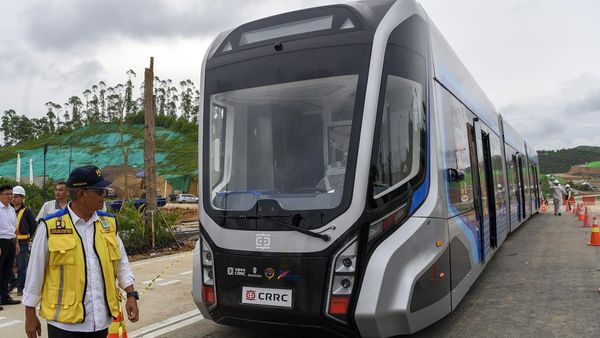 Ini Potret Kereta Tanpa Rel yang Mau Dijajal di IKN