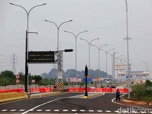 Potret Jalan Tol Serbaraja Seksi 1B yang Akan Segera Beroperasi