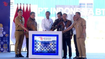 Pabrik Anoda yang Diresmikan Jokowi di Kendal Pakai Limbah Pertamina