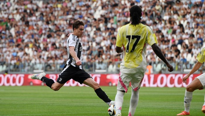 Pertandingan uji coba antara Juventus dengan tim cadangannya yang tampil di Serie C, Juventus Next Gen, berlangsung di Allianz Stadium, Rabu (7/8/2024) dini hari WIB.