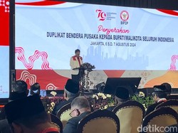 BPIP Beri Duplikat Bendera Pusaka ke Bupati-Walkot: Bukan Sekedar Benda Mati