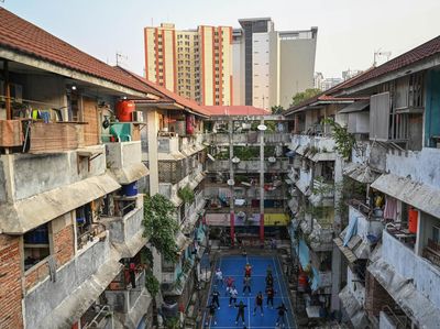 Potret Kehidupan di Rumah Susun Bidara Cina