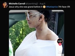 Penampakan Ratu Operasi Plastik dengan Wajah Berdarah Saat di Kolam Renang