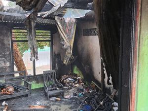 Gudang SPBU Medari Sleman Terbakar