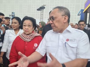 Momen Megawati Tinjau Pameran InaRI Expo 2024 yang Digelar BRIN