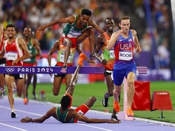 Detik-detik Pemegang Rekor Dunia Jatuh Saat Balap Lari Olimpiade 2024