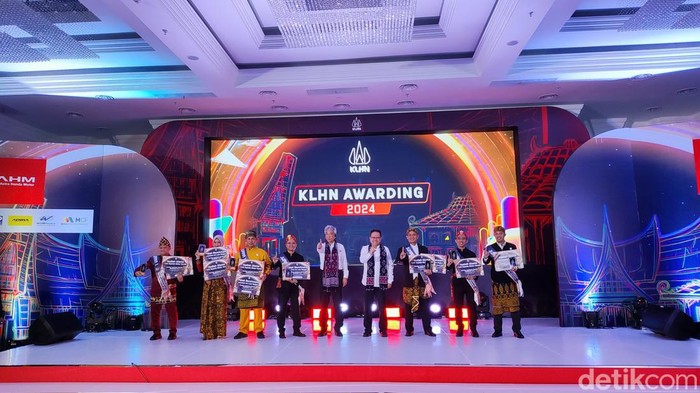 Pemenang Kontes Layanan Honda Nasional 2024.