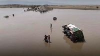 Penampakan Banjir Bandang di Yaman yang Tewaskan 45 Orang