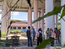 KPK dan BPKP Periksa Fisik Gedung Selter Tsunami di Lombok Utara