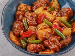 Resep Ayam Tumis Nanas ala Restoran, Asam Manis Menyegarkan