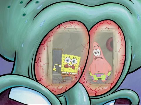 Rodger Bumpass sebagai Squidward dalam episode Mustard O' Mine/Shopping List SpongeBob SquarePants (1999). (Nickelodeon Animation Studio via IMDb)