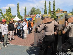 Simulasi Sispamkota Jelang Pilkada Digelar di Probolinggo