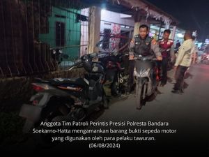 Janjian Tawuran di Medsos, 3 Pelajar Bersenjata Ditangkap di Kawasan Soetta