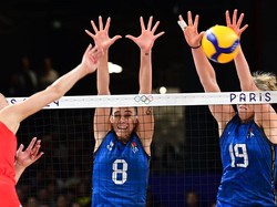 Voli Olimpiade 2024: Kalahkan Turki 3-0, Italia ke Final Jumpa AS