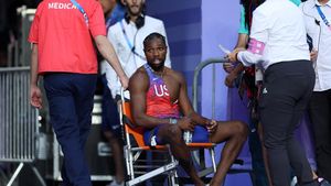Momen Sprinter AS Noah Lyles Rontok Kena COVID-19, Tapi Tetap Dapat Perunggu