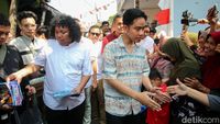 Gibran Blusukan ke Tangerang, Ditemani Marshel dan Raffi Ahmad