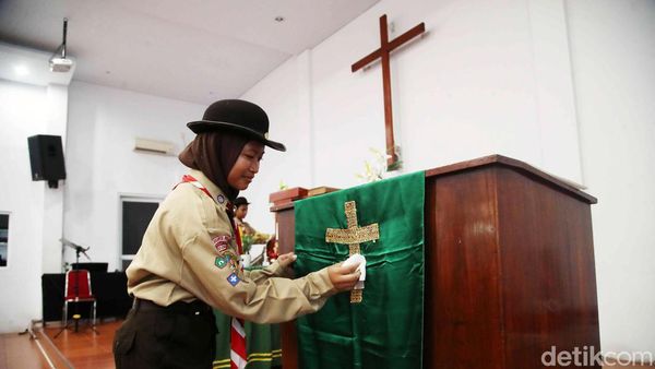 Jelang HUT, Pramuka Gelar Baksos di Tanjung Priok