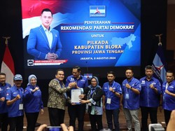 AHY Usung Arief Rohman-Sri Setyorini Maju Pilkada Blora 2024