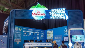 Le Minerale 'Sulap' Botol Plastik Jadi Jaket hingga Sepatu