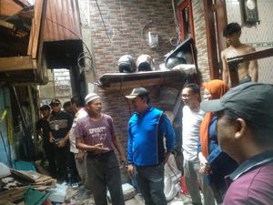 Tabung Gas Meledak di Penjaringan Jakut, 2 Orang Terluka
