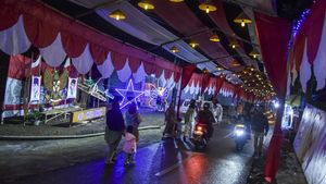 Lorong Merah Putih Sepanjang 300 Meter Semarakkan HUT RI