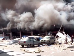 Rudal Rusia Hantam Supermarket di Ukraina, 10 Orang Tewas