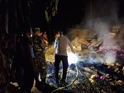 3 Adik-Kakak di Aceh Utara Meninggal Dunia saat Rumah Terbakar