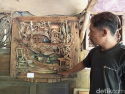 Cuan! Sampah Kayu dari Pantai Bantul Digarap Jadi Karya 3D Jutaan Rupiah