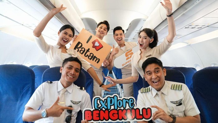 Super Air Jet buka rute gres Batam - Bengkulu pp Super Air Jet buka rute gres Batam - Bengkulu pp.