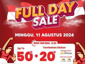 Gebyar HUT ke-79 RI di Transmart Full Day Sale! Diskon Melimpah 50% + 20%