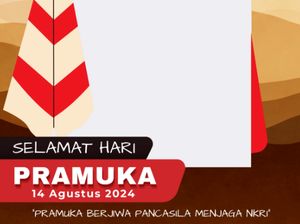 20+ Twibbon Hari Pramuka ke-63 Tahun 2024: Link Download dan Cara Pakai
