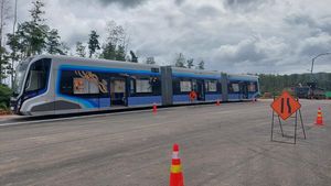 Potret Kereta Tanpa Rel yang Bakal Dipakai saat Upacara Kemerdekaan RI di IKN