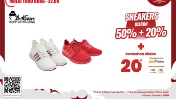 Beli Sepatu dan Sandal di Transmart Full Day Sale Murah Banget