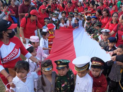 Gebyar Merah Putih Anak Usia Dini yang Bikin Gemes