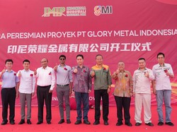 Groundbreaking PT GMI di IMIP, Kerja Sama Tsingshan dan Jindal Group