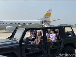 Kirab Bendera Pusaka Tiba di Halim, Siap Diterbangkan ke IKN