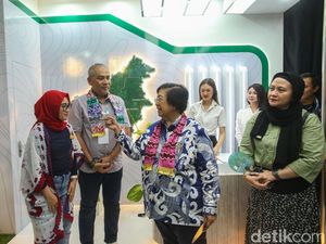 Bumi Resources Paparkan Ini ke Menteri LHK di Booth Festival LIKE 2