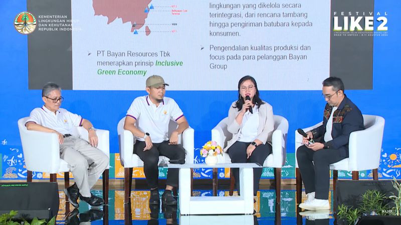 Bayan Resources Beberkan Cara Lestarikan Lingkungan di Festival LIKE 2