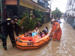 Banjir Terjang 15 Kelurahan di Balikpapan Kaltim, 1 Orang Luka