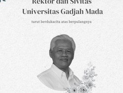 Sosok Prof Sudjarwadi, Rektor UGM 2007-2012 yang Meninggal Dunia