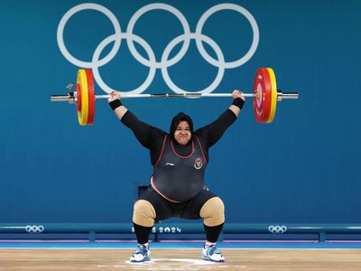 Foto Perjuangan Atlet Hijab dari Aceh, Nurul Akmal di Olimpiade Paris 2024