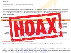 Waspada Penipuan Berkedok Rekrutmen Catut Nama KAI! Waspada Penipuan Berkedok Rekrutmen Catut Nama KAI!