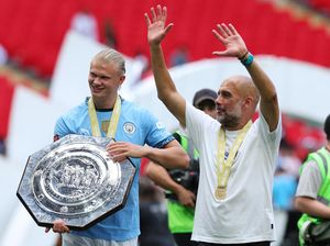 Man City Nirgelar, Guardiola Singgung Community Shield Man City Nirgelar, Guardiola Singgung Community Shield